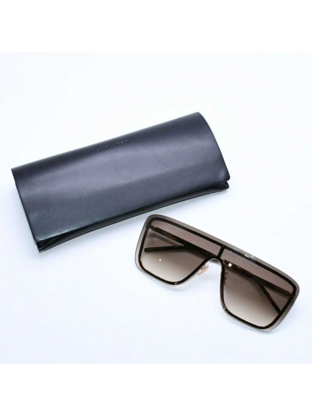 Saint Laurent Sunglasses Eyewear Teardrop Brown